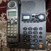 تلفن بی سیم منشی دار اصل ژاپن سالم به شرط
