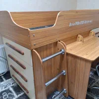 تخت ومیز تحریر  بهترین جنس شرکتی|تخت و سرویس خواب|ساوه, |دیوار