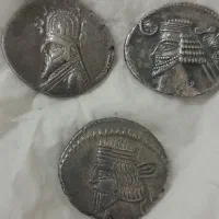 سکه های نقره ی اشکانی با اصالت و قدمت|کلکسیون سکه، تمبر، اسکناس|ارومیه, |دیوار