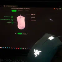 موس ریزر razer سفید|قطعات و لوازم جانبی رایانه|قائم‌شهر, |دیوار