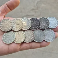 یازده عدد سکه نقره اصلی