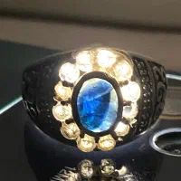 انگشتر جواهر یاقوت کهنه و با اصالت دستبند برلیان