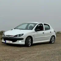 ۲۰۶ تیپ ۵ سیمی فول لوازمی ۲۰۰ اسبی تحویل روی داینو