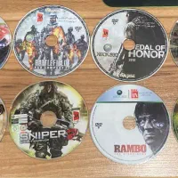 تعدادی سی دی xbox360|کنسول، بازی ویدئویی و آنلاین|اهواز, گلستان|دیوار