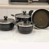 سرویس قابلمه و تابه هلنا 7 پارچه