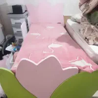 تخت بچه گانه دخترانه صورتی