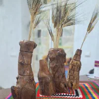 فروش گلدان چوبی