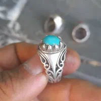 انگشتر  نقره خوب مردانه سایز ۶۲