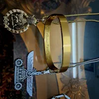 گردبند با دو طرح|بدلیجات|کرمان, |دیوار