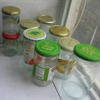 دبه وشیشه مربا|ظروف نگهدارنده، پلاستیکی، یک‌بارمصرف|اراک, |دیوار