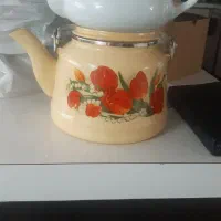 کتری لعابی قوری چینی