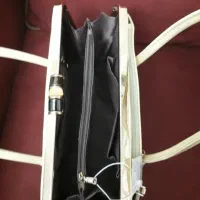 کیف ورنی خارجی نو کرم رنگ|کیف، کفش، کمربند|شیراز, فرگاز|دیوار