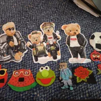 گلدوزی و چاپای آماده بصورت یکجا بفروش میرسد