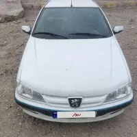 پژو پارس ۸۷ سفید تمیز فوری اقساط