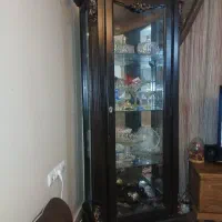 بوفه رنگ مشکی با منبت کار
