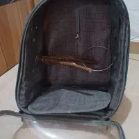 کوله پشتی پرنده و گربه