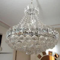 لوستر استیل کریستالی