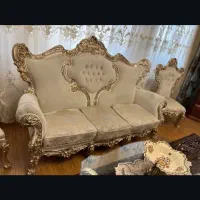 مبل ۹ نفره سلطنتی نو|مبلمان خانگی و میز عسلی|اردبیل, |دیوار