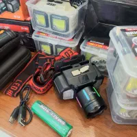 چراغ پیشانی اسمال سان مدل زومدار سنسور دار