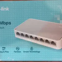 سوییچ هشت پورت شبکه tp-link مدل TL-SF1088D