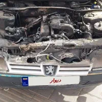 پژو روا مدل ۸۷ موتور سوخته