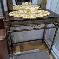 میز آرایش با آینه و صندلی|مبلمان خانگی و میز عسلی|کرج, شاهین‌ویلا|دیوار