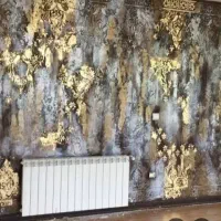 پتینه روی دیوار گچی|خدمات پیشه و مهارت|رشت, گلزاران|دیوار