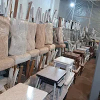 میز صندلی نهارخوری دیاموند فندقی|میز و صندلی غذاخوری|رشت, کوی حسینی|دیوار