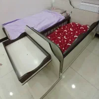 سرویس خواب تخت کودک و نوجوان و کمد|تخت و سرویس خواب|فولادشهر, B4|دیوار