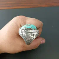 انگشتر نقره مردانه