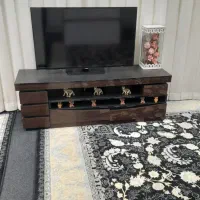 میز تلویزیون قهوه ای فندقی