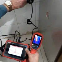 نشت یابی بادستگاه تصویری100درصد نقطه ای