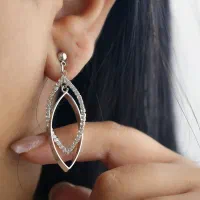 گوشواره جواهری ضد حساسیت|بدلیجات|مشهد, ایثار|دیوار