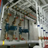 لوله کشی استخر موتورخانه