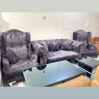 مبل نیم ست با عسلی|مبلمان خانگی و میز عسلی|کاشان, امیرکبیر|دیوار