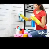 خانم برای نظافت منزل می خوام
