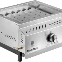 کباب پز گازی استیل برند آتش مهر|اجاق گاز و لوازم برقی پخت‌وپز|تهران, بهارستان|دیوار