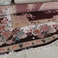 یک عددفرش ۱۲متری درحد نو یک عدد توشک و ۳عددپشتی