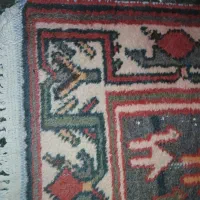 قالی دستبافت بختیاری اصل تمیز تمیز درحد نو|فرش|سمیرم, |دیوار