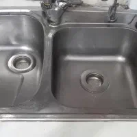 سینک ظرفشویی دوقلو|مصالح و تجهیزات ساختمان|قرچک, شهرک طلائیه|دیوار