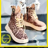 بوت مخمل پلنگی ۳۷.۳۸|کیف، کفش، کمربند|ماهدشت, |دیوار