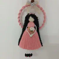 عروسک های ناز مکرومه ای|صنایع دستی و سایر لوازم تزئینی|مرودشت, ثبت احوال|دیوار