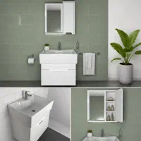 کابین روشویی PVC درجه یک