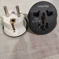 دوشاخه تبدیل 3 به 2 مارکن