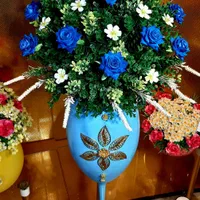 گلدان و گل مصنوعی خارجی|گل مصنوعی|یزد, |دیوار