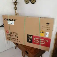 کیوال ای دی 55 دنای فوق هوشمنداندروید 14آکبندپلمپ