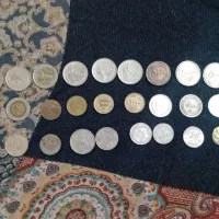 44 عدد سکه ایرانی و خارجی قیمت پیشنهادی تون  بگید