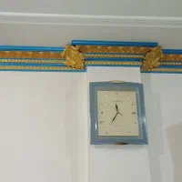 کتیبه سقفی وسط هال و راوی بیخ دیوار سقف|مصالح و تجهیزات ساختمان|مینودشت, |دیوار