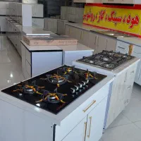 صفحه ای استیل شیشه پنج شعله
