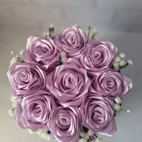 باکس گل رز یاسی|گل مصنوعی|تهران, نارمک|دیوار